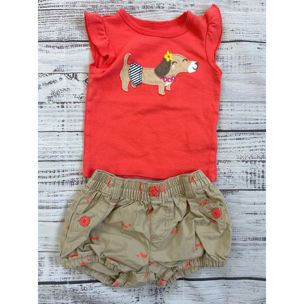 Gymboree‎ Carters Baby Girl Bundle NWT Polka Dot Dress Dachshund Set 12M 18-24M